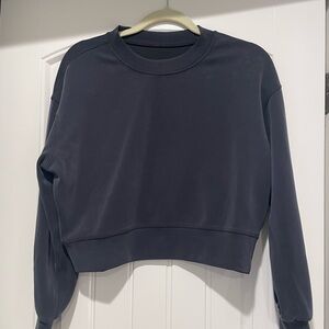 Lululemon softstreme perfectly oversized cropped crew